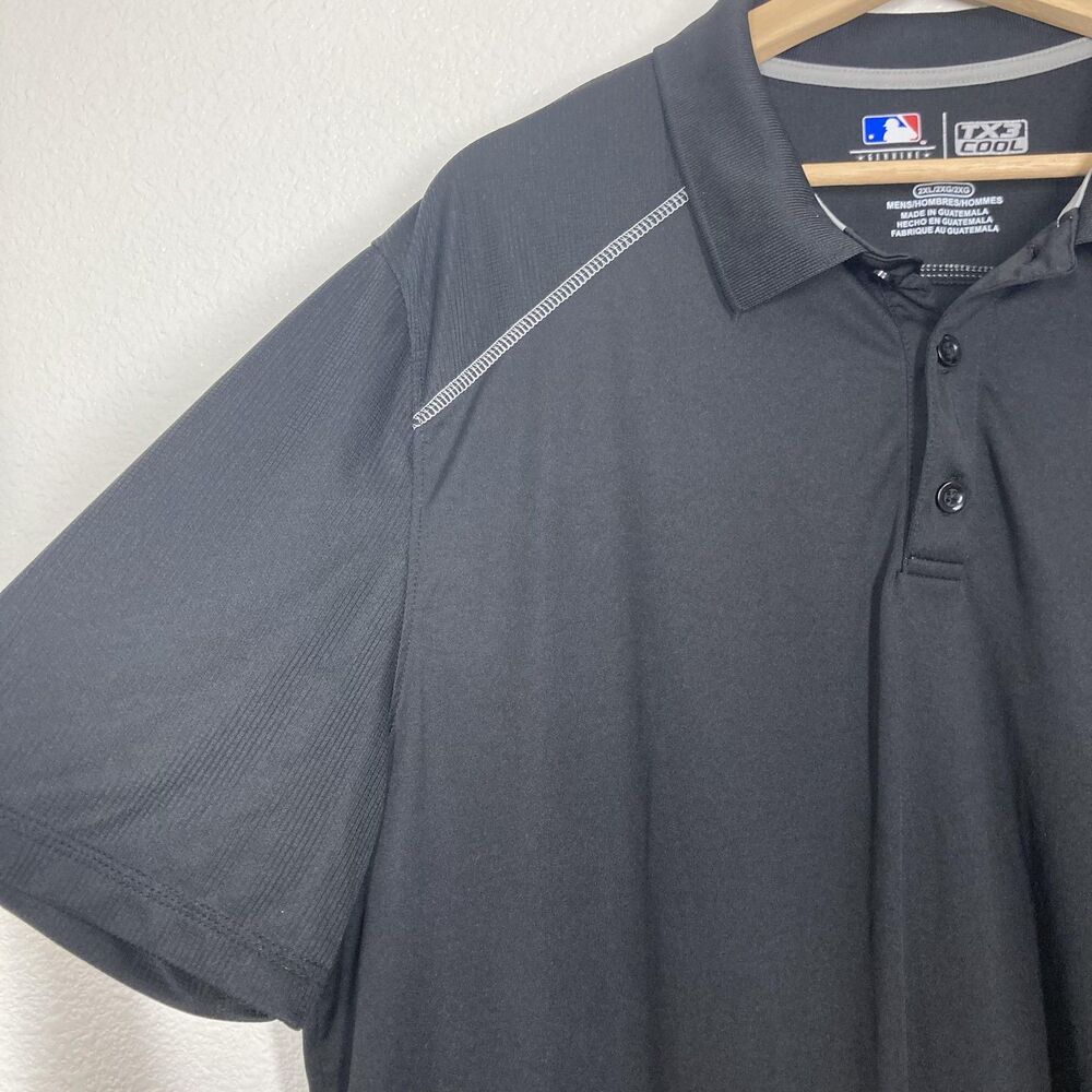 Arizona Diamondbacks Shirt Mens 2XL Black MLB Baseball Polo TX3 Cool Polyester - Picture 11 of 16